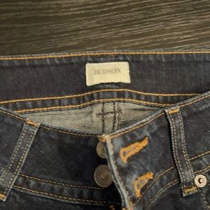 Never worn Hudson 27 jeans dark boot cut